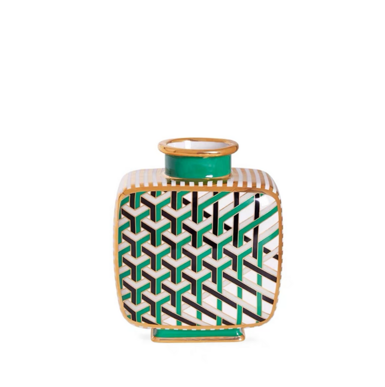 Eclectic Retro Vase
