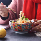 Imperial Chinoiserie Style Ceramic Bowl