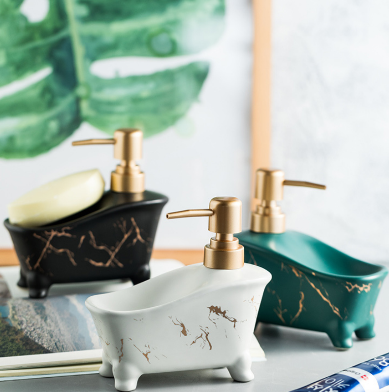 Bathtub Marble Soap Dispenser