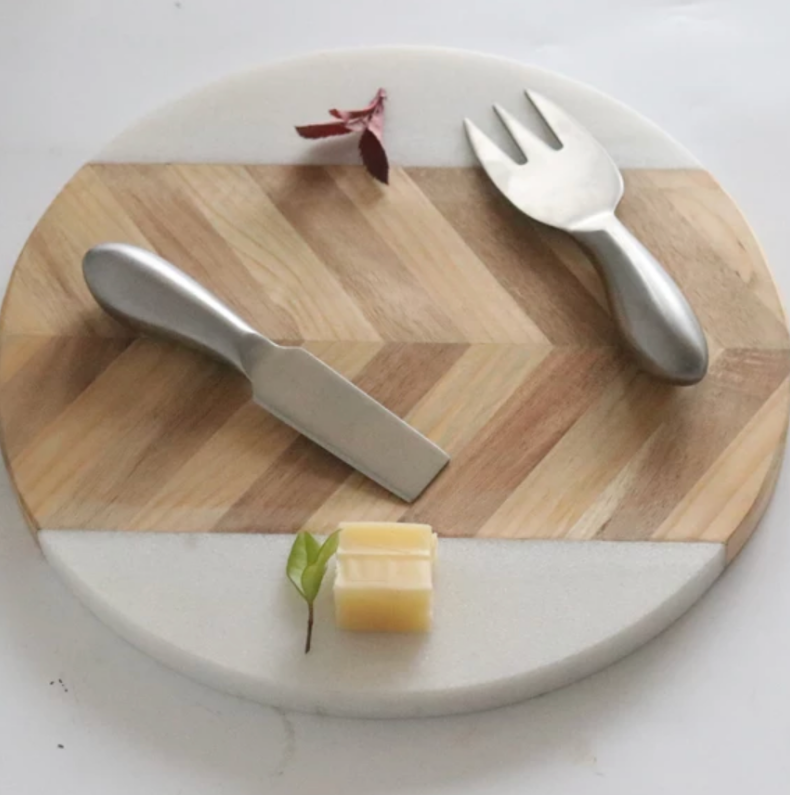 Marble Wooden Board