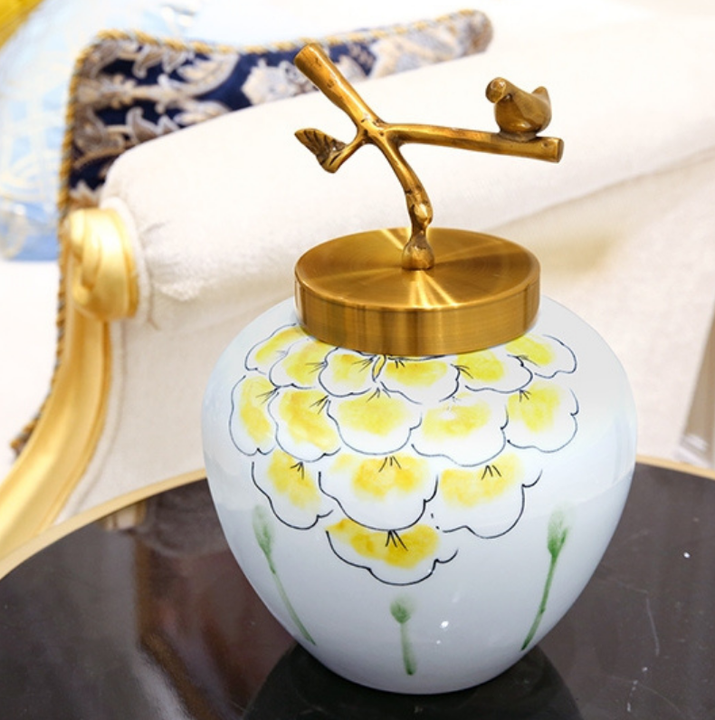 Primrose Ginger Jar Vase
