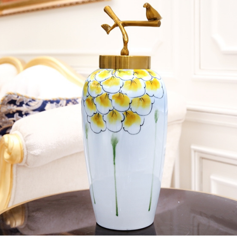 Primrose Ginger Jar Vase