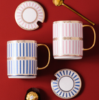 GIFTING INSPIRATION - Blue and Pink Royale Drinking Mug