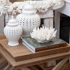 Casablanca Ginger Jar and Covered Lantern