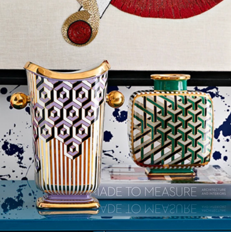 Eclectic Retro Vase