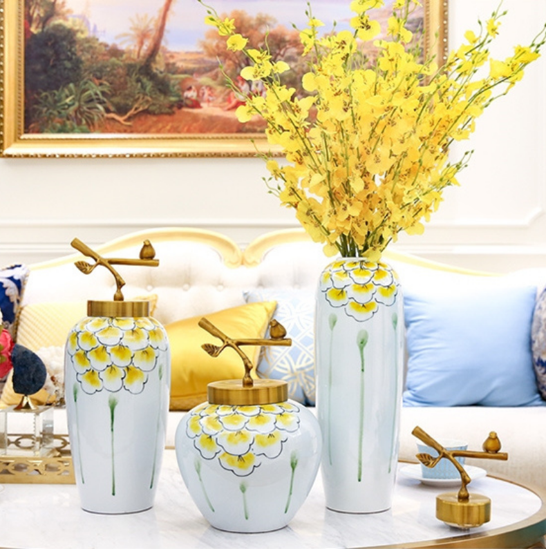 Primrose Ginger Jar Vase