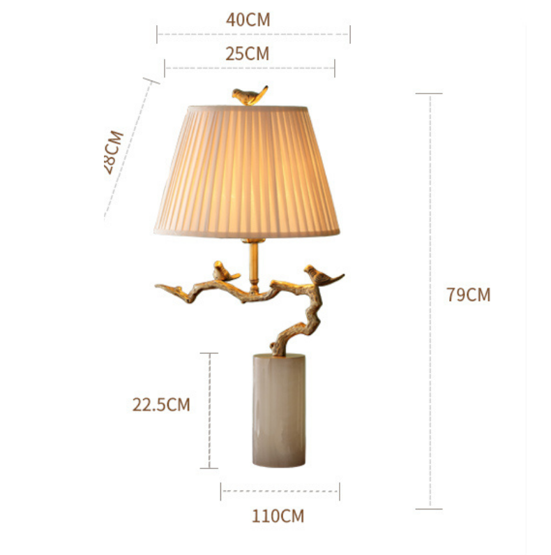 Hummingbird Contemporary Table Lamp