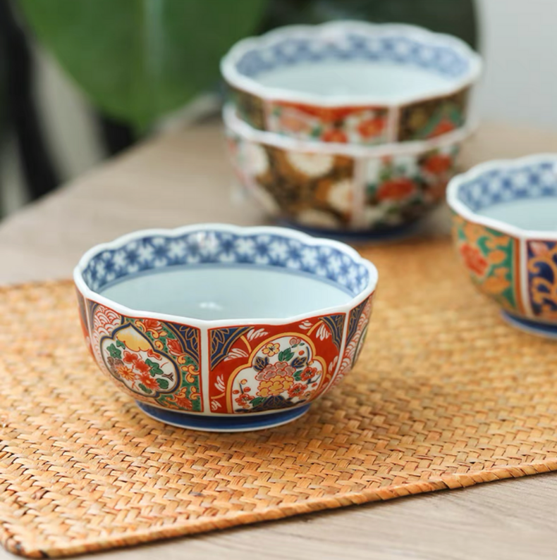 Imperial Chinoiserie Style Ceramic Bowl
