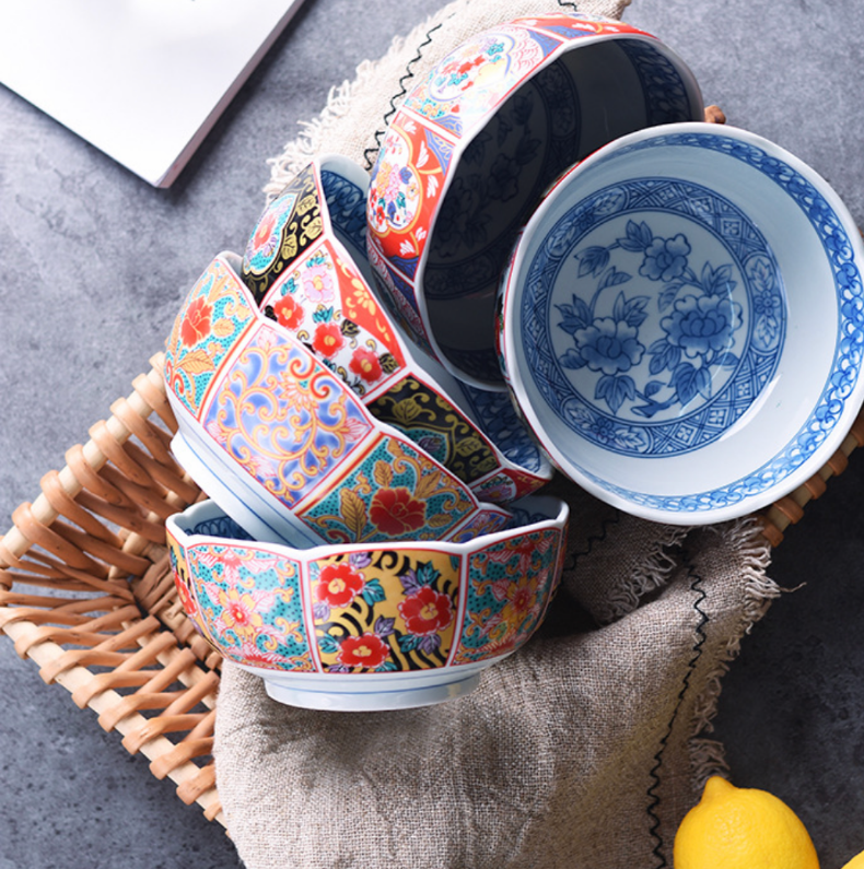 Imperial Chinoiserie Style Ceramic Bowl