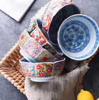 Imperial Chinoiserie Style Ceramic Bowl