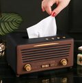 Vintage Radio Tissue Box Holder