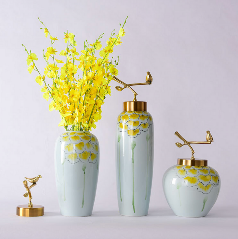 Primrose Ginger Jar Vase