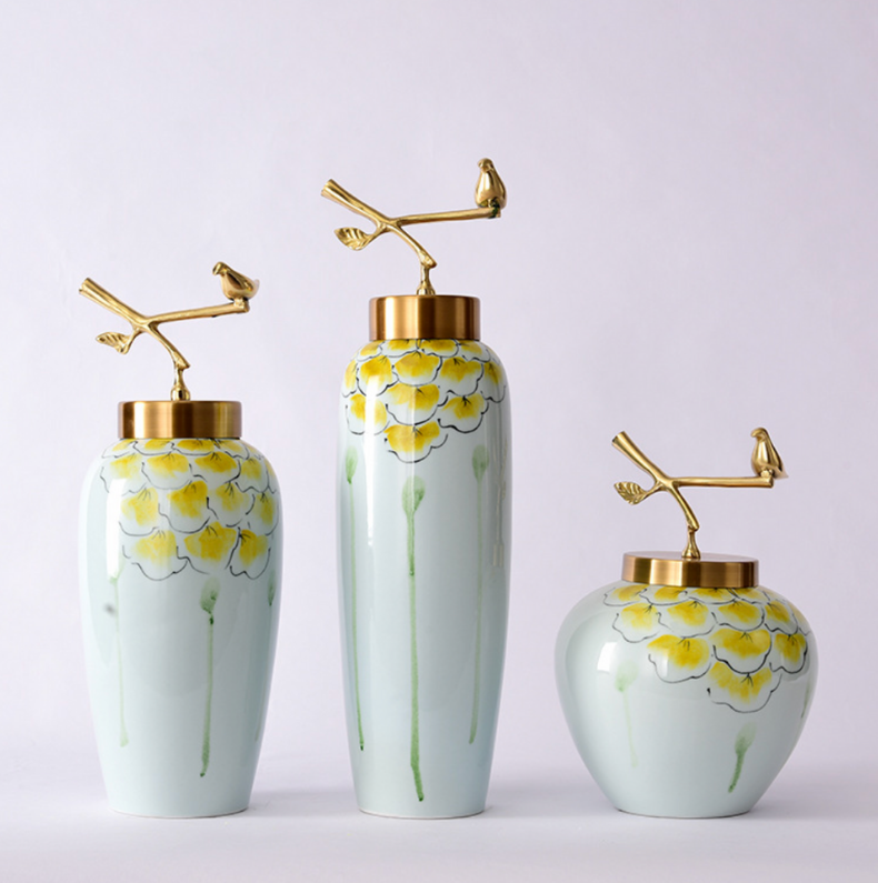 Primrose Ginger Jar Vase