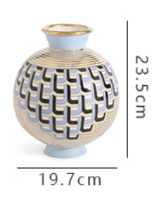 Eclectic Retro Vase