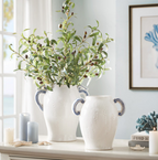 Balmoral White Ceramic Vase