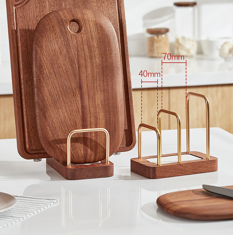 Wooden Cutting Board Drainage Rack