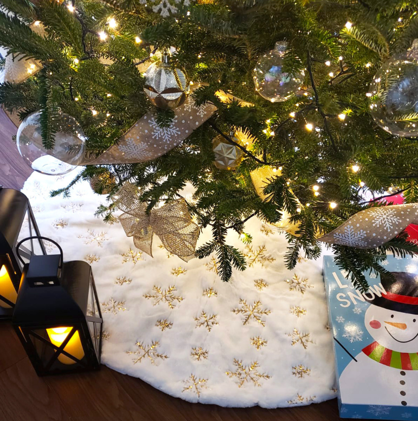 White Christmas Tree Skirt