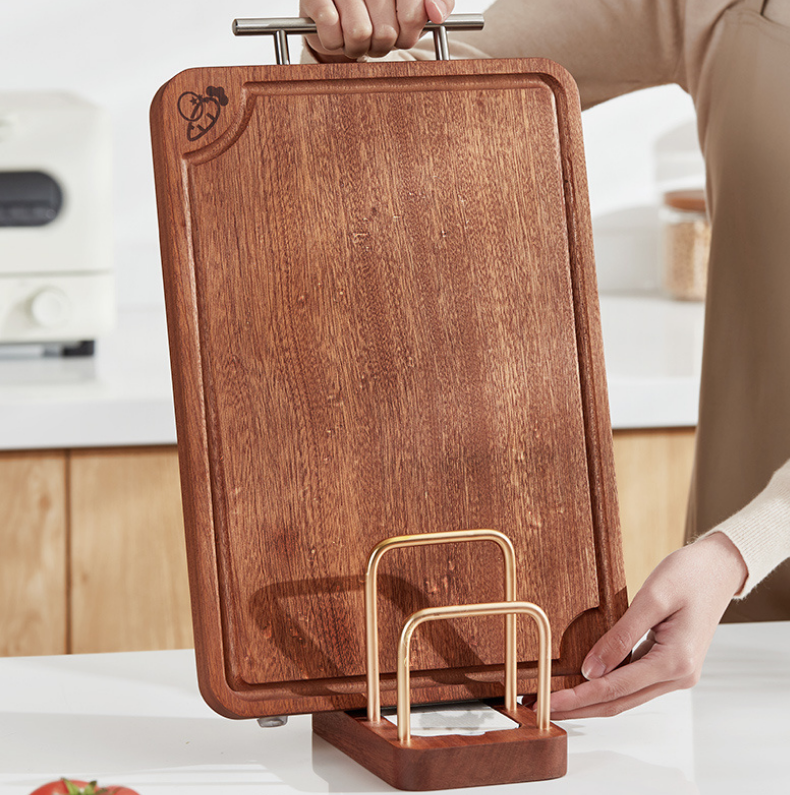 Wooden Cutting Board Drainage Rack