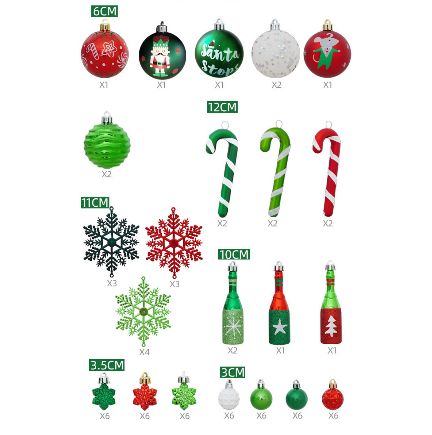 Sally Christmas Ornaments