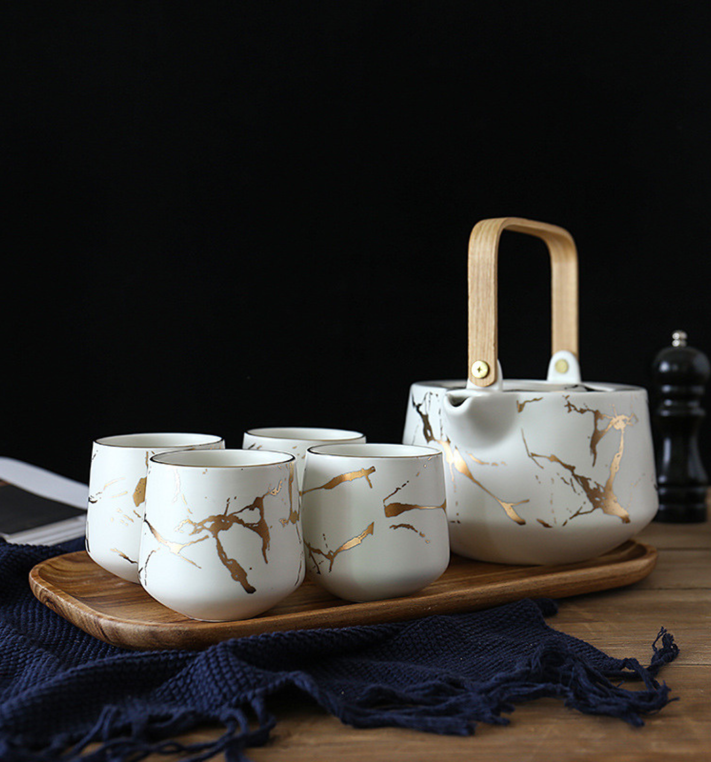 GIFTING INSPIRATION - Vienna Marble Tea Set