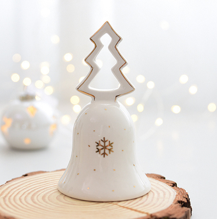 White Christmas Ornament