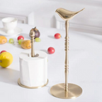 Brass Paper Towel Holder