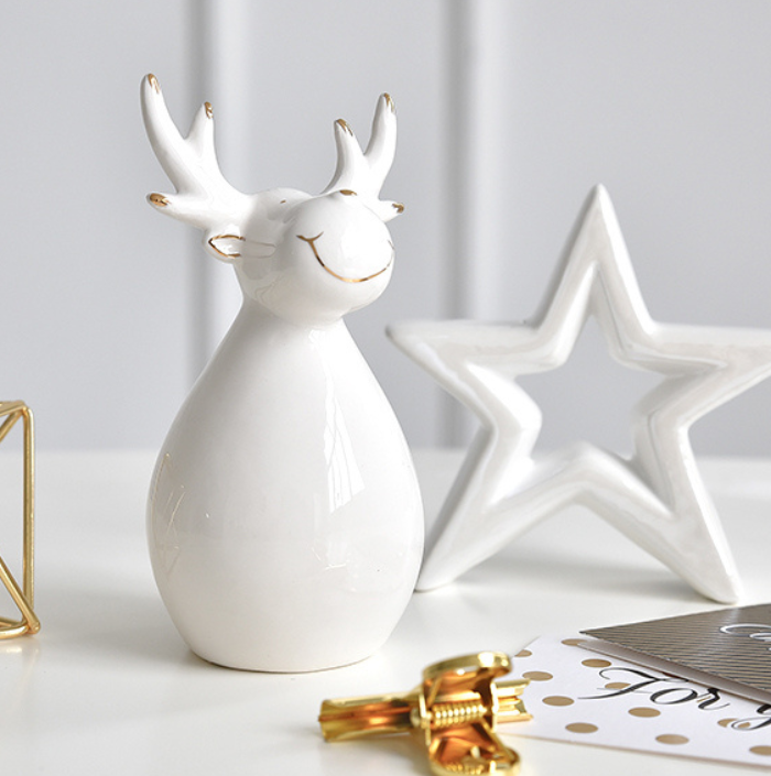 White Christmas Ornament