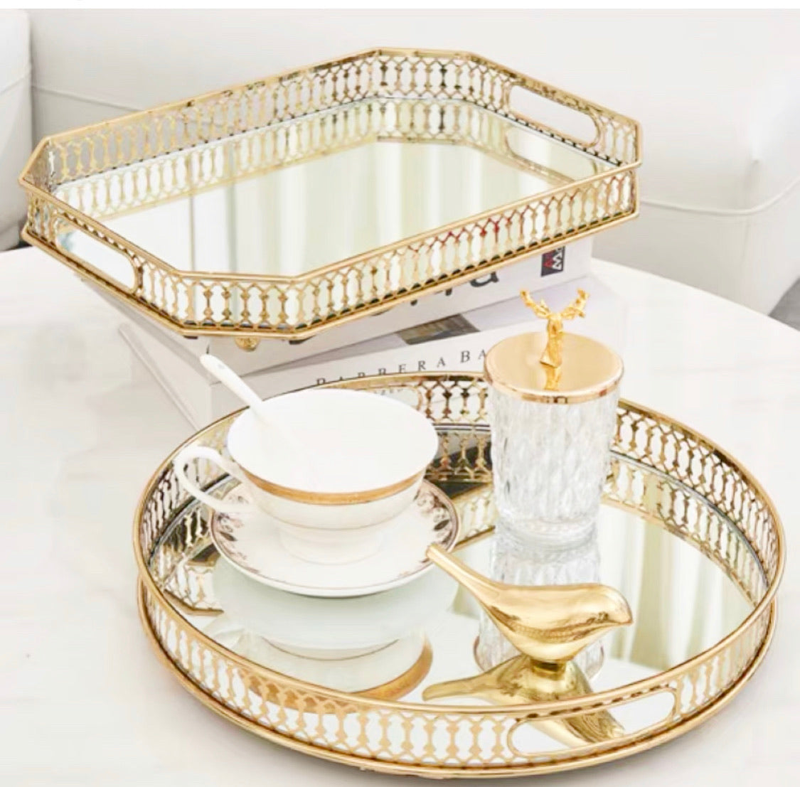 Preston Round Decorative Tray
