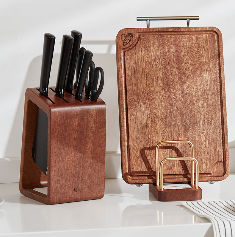 Wooden Cutting Board Drainage Rack