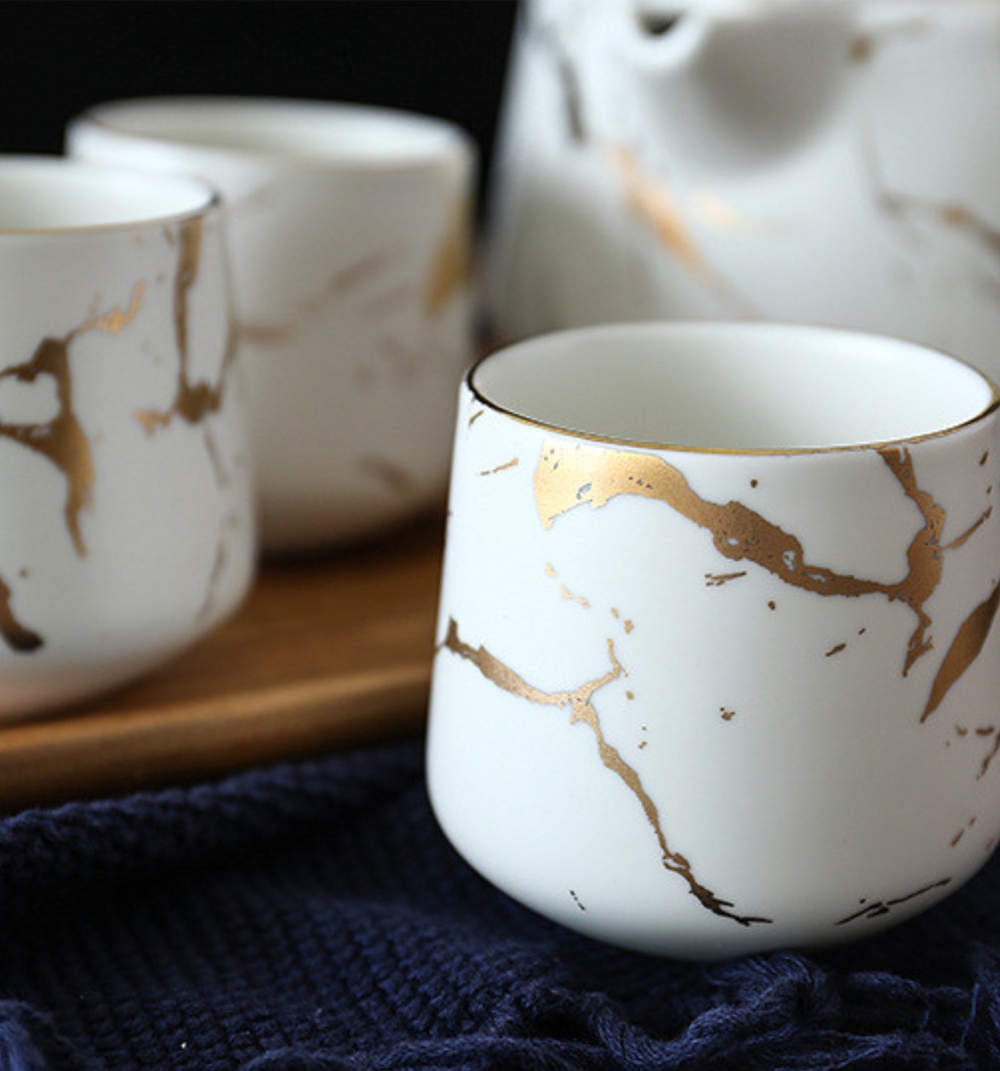GIFTING INSPIRATION - Vienna Marble Tea Set