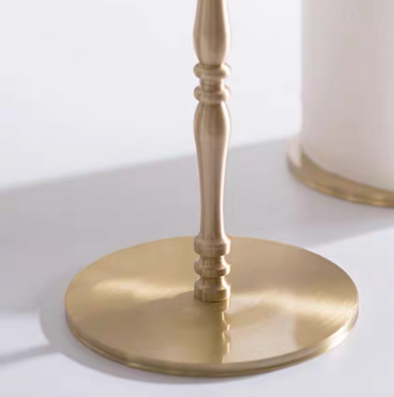Brass Paper Towel Holder