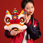 Festive Lion Sofa Cushion - CNY Gift 2026