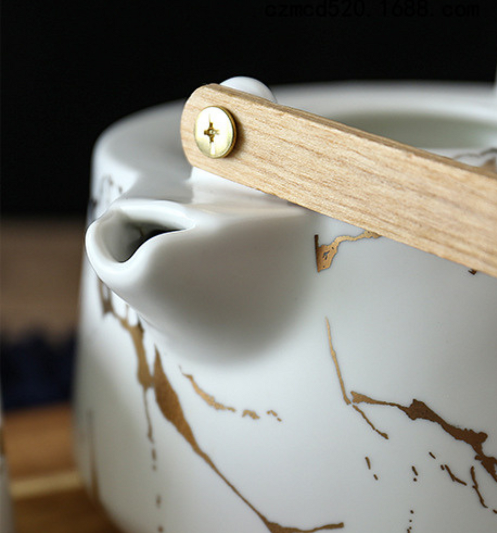 GIFTING INSPIRATION - Vienna Marble Tea Set