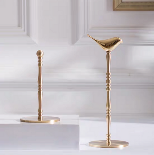 Brass Paper Towel Holder