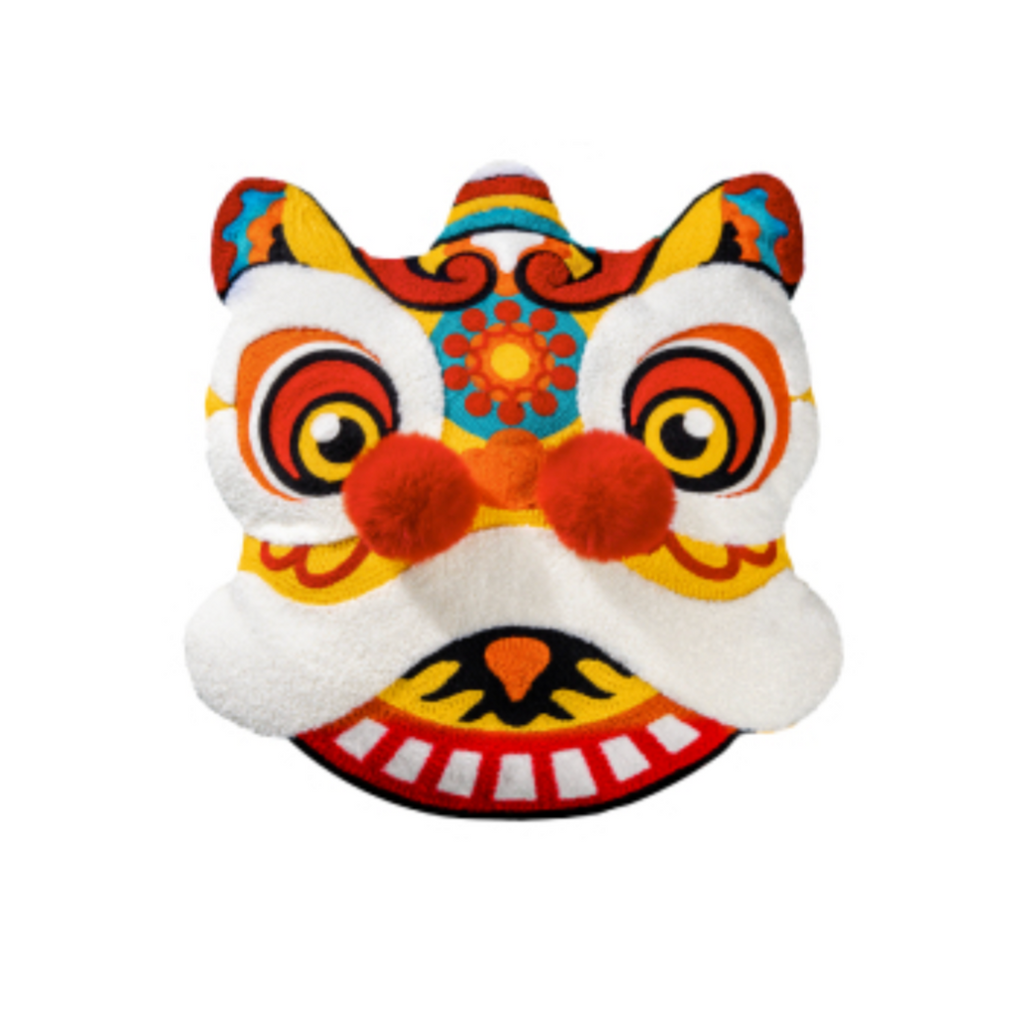 Festive Lion Sofa Cushion - CNY Gift 2026