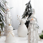 White Christmas Ornament