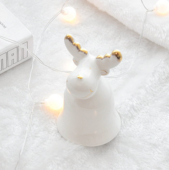White Christmas Ornament