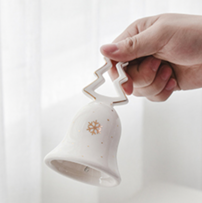 White Christmas Ornament