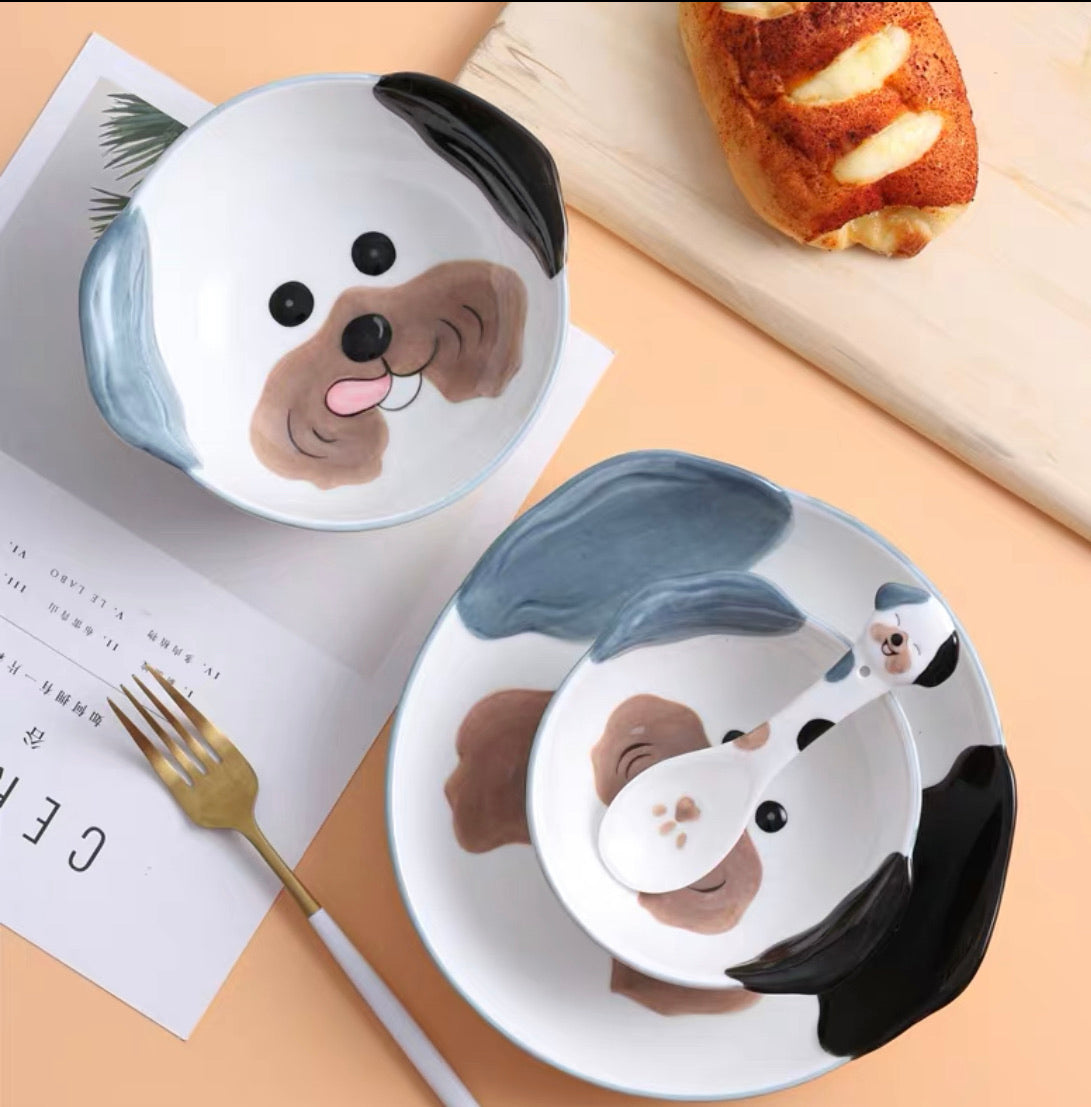 Inu children bowls