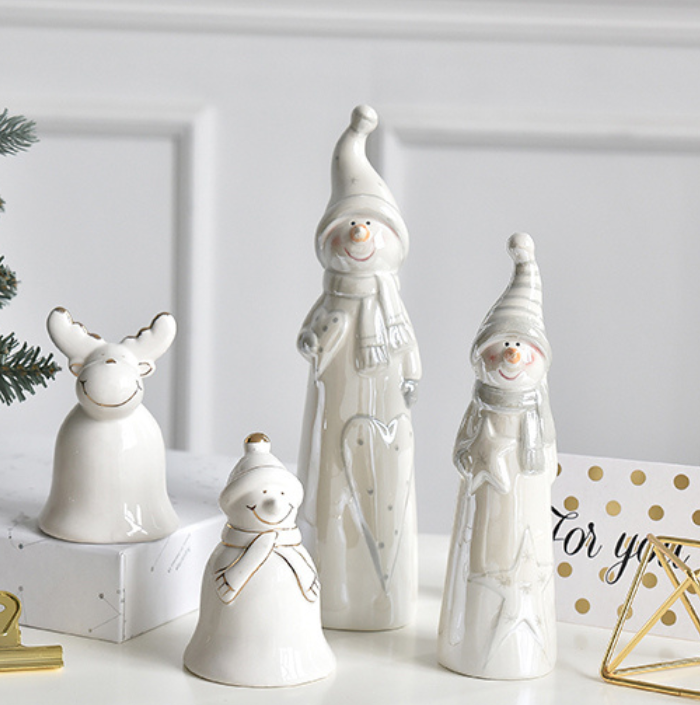 White Christmas Ornament