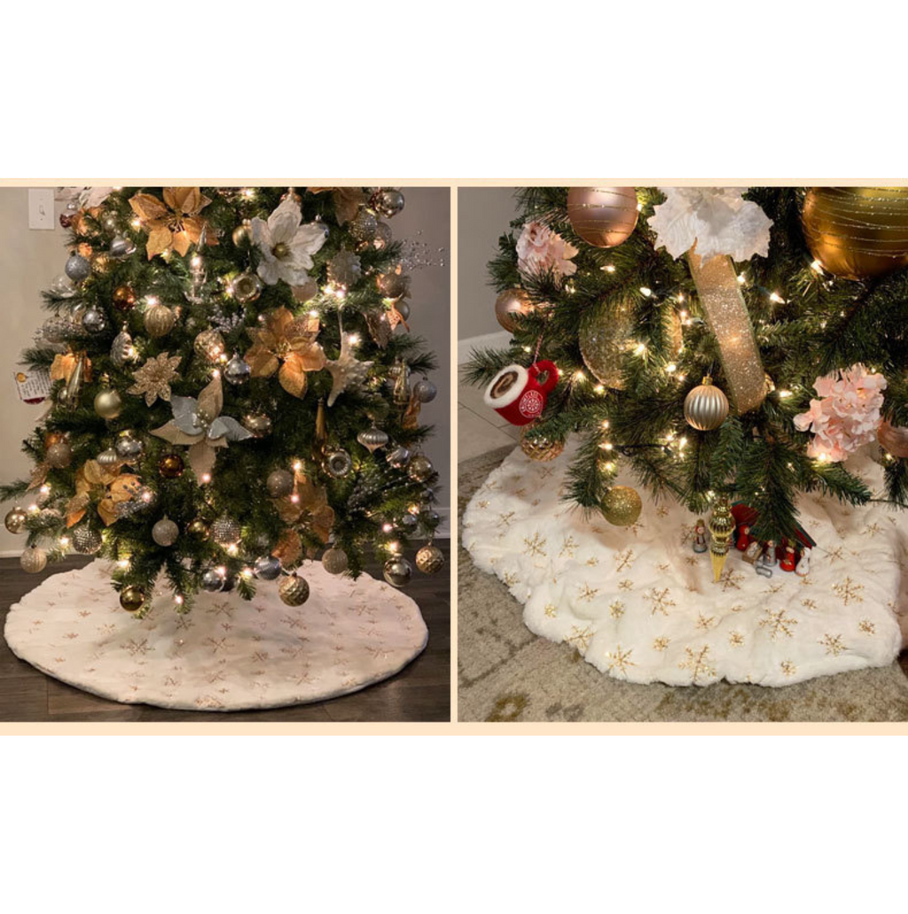 White Christmas Tree Skirt