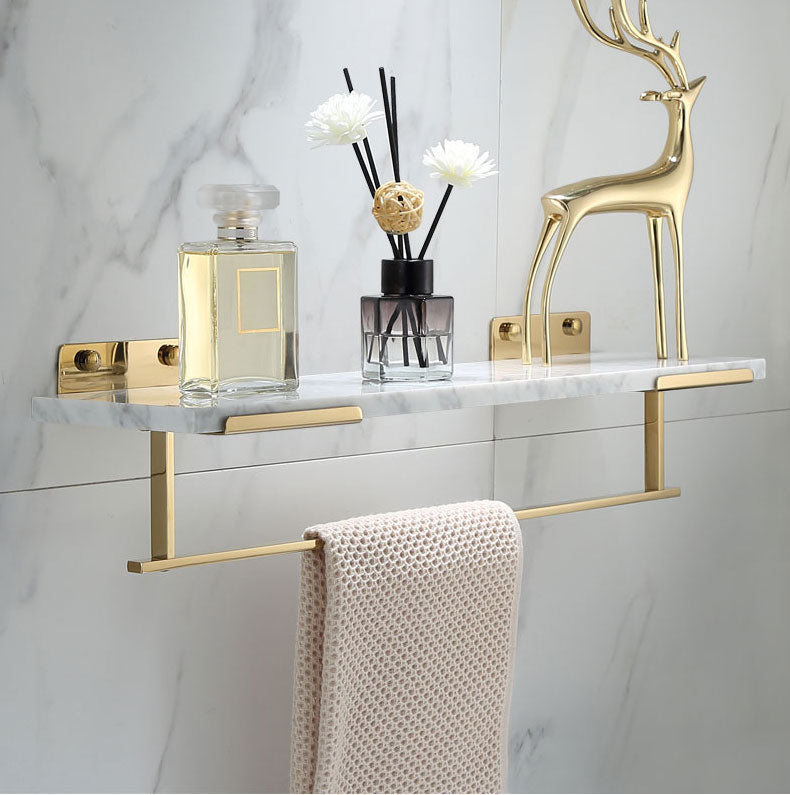 Lagos marble towel rack