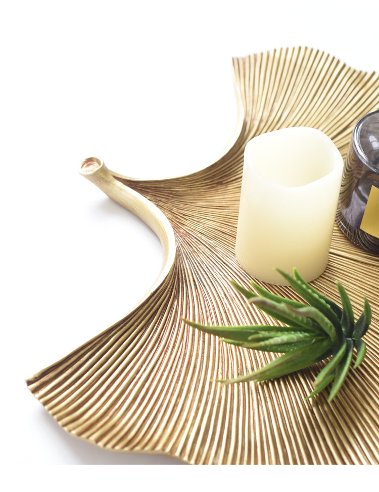 Gingko Decorative Tray
